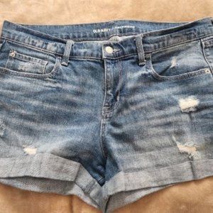 Old Navy Boyfriend Jean Shorts,  Size 12